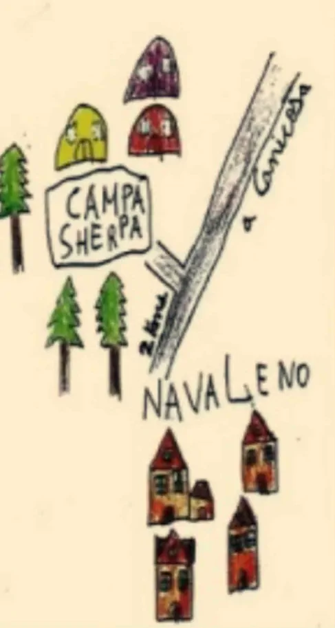 Ubicación del Campa en Navaleno