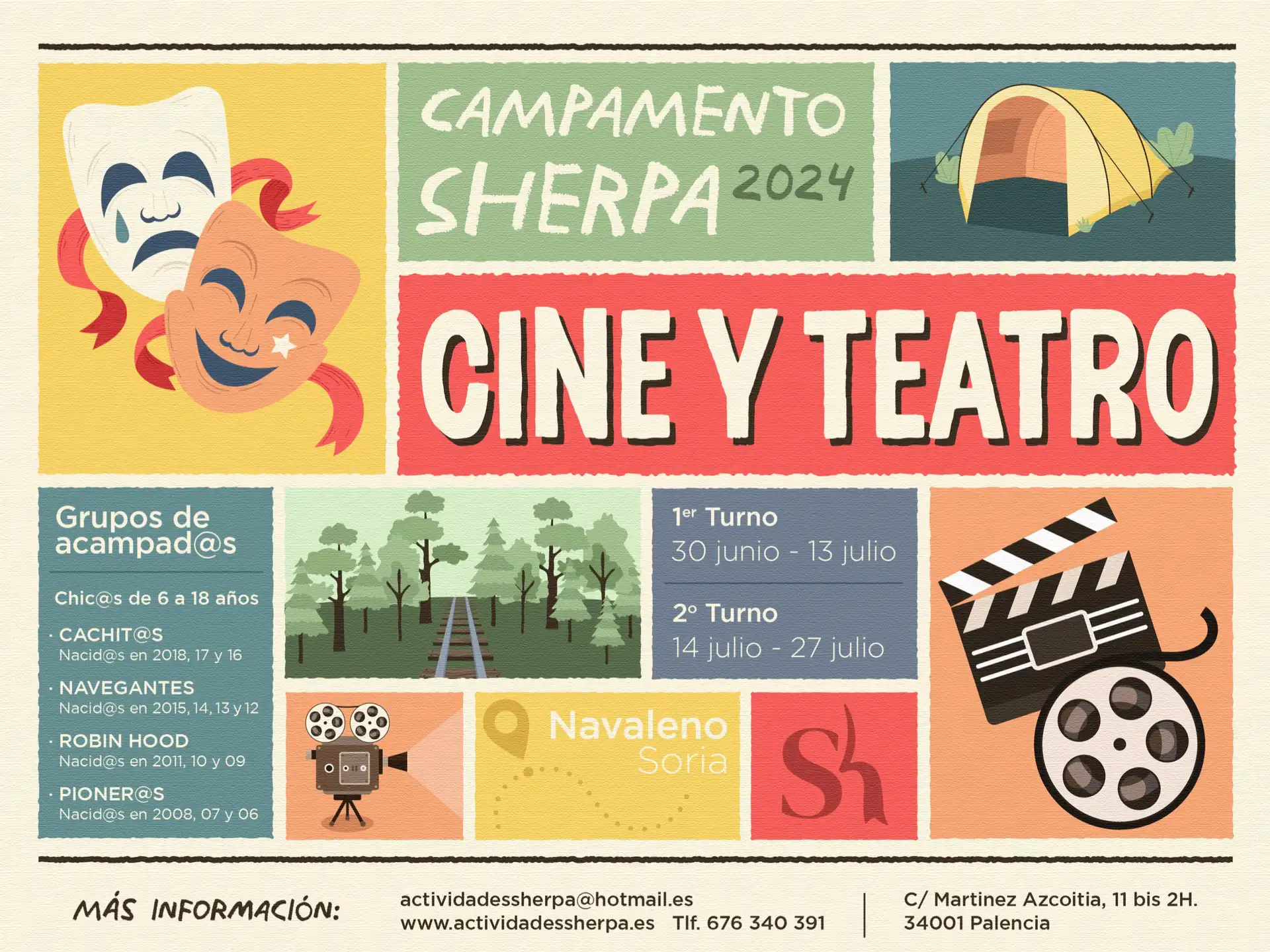 Campamento Sherpa Julio 2024 - Cine y Teatro